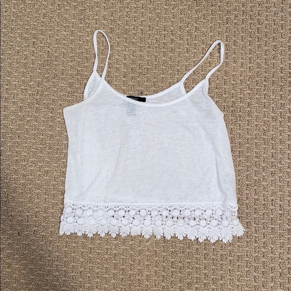 Cream Tank Top